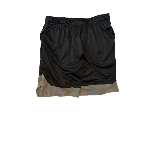 Gametime Black Athletic Shorts, Mens XL - Picture 2 of 3
